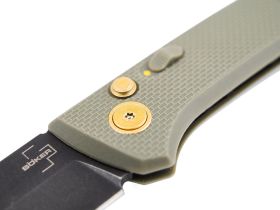 Автоматический складной нож Boker FRND OD Green, сталь D2, рукоять Grivory, зеленый