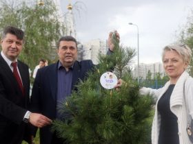 Торжественное открытие  Галереи памяти погибших журналистов