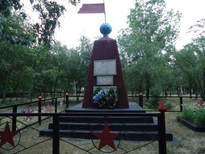 Братская могила партизан