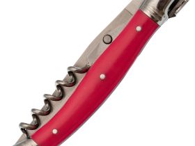 Многофункциональный складной нож Viking Nordway MT033R, сталь 420, рукоять пластик, красный