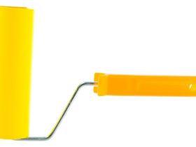 Валик прижимной Stayer, в сборе, резиновый, брюгель 6 мм, 44х150 мм