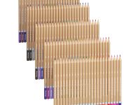 Набор карандашей цветных Berlingo "SuperSoft. Pro" 120 цв., круглые, заточен., картон, европодвес