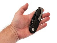 Складной нож KANSEPT Caveman, сталь CPM 20CV, рукоять титан черный