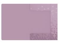 Папка на резинке Berlingo "Metallic" А4, 600 мкм, сиреневый металлик