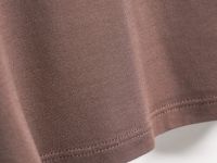 Лонгслив с содержанием модала и шёлка, Коричневый