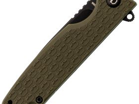 Складной нож Daggerr Dopey olive BW DL, сталь 8Cr14MoV, рукоять FRN