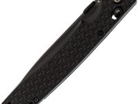 Складной нож Daggerr Dropet All Black DL, сталь 8Cr14MoV, рукоять термопластик FRN, черный