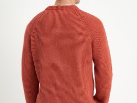 Джемпер с рукавом реглан и округлой горловиной