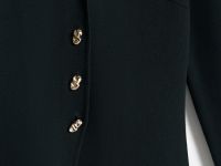 Кардиган на пуговицах с V-вырезом, Черный