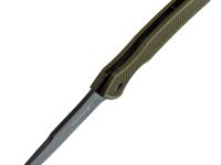 Складной нож Mr.Blade Hellcat Mini blackwash сталь S35VN, рукоять Olive G10
