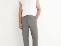 Джоггеры из тонкого твила, Серый