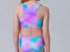 Купальный костюм трикотажный для девочек