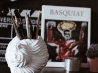 Подставка гипсовая "Венера", цвет Золотой