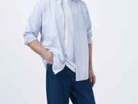 Свободные джинсы, Синий