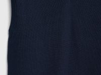 Вязаный жилет, Синий