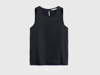 Сатиновый топ, Черный