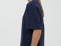 Оверсайз футболка с принтом