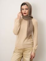 Косынка из кашемира 16-19-301-0С капучино