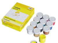 Набор гуаши Гамма "Юный художник" 12 цветов, 17,5 мл, картон. упак.