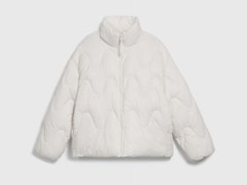 Пуховик для девочек, Белый