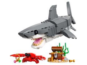 Creator 31381 Конструктор Свирепая акула с сундуком сокровищ