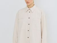 Вельветовая рубашка, Бежевый