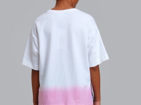 Фуфайка трикотажная для девочек (футболка)