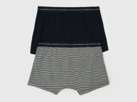 Трусы-транки, 2 шт., Синий