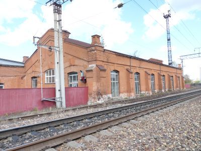 Паровозное депо станции Вяземская Уссурийской железной дороги