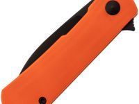 Складной нож Kizer Yorkie, сталь Nitro-V, рукоять G10, оранжевый