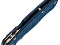 Складной нож Steelclaw Боец-2, сталь D2, рукоять микарта, синий