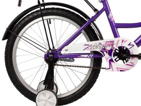 Детский велосипед Novatrack Vector 20, год 2025, цвет Серый