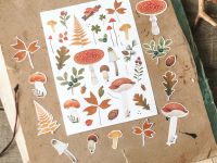 Стикеры Дворникова А. "Мухомор и ягоды"