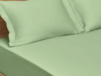 Комплект наволочек Smoke green с ушками