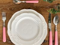 Набор столовых приборов Anna Molly, розовый