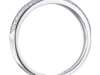 Кольцо из белого золота с бриллиантами э4701кц07210126