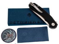 Складной нож Petrified Fish Waterspout, сталь 14C28N, рукоять G10, черный