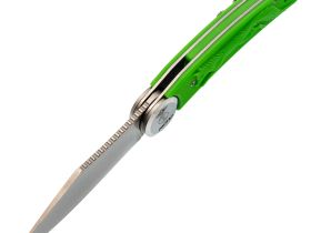 Складной нож Перемен Лисичка, сталь 8Cr14MoV, рукоять FRN, зеленый