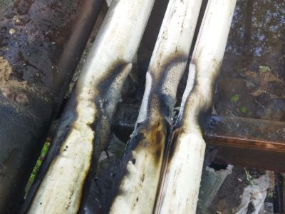 В Якутске неизвестные подожгли трубы в двух многоквартирных домах