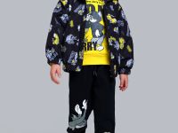 Куртка текстильная с полиуретановым покрытием для мальчиков (ветровка)