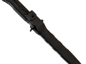 Тактический нож Mr.Blade Leshiy serrated blackwash, сталь AUS-8, рукоять Black Elastron