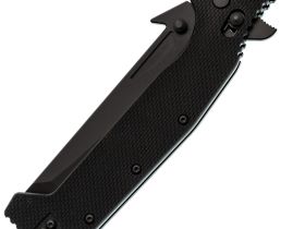 Складной нож Obertech ns-02 Tanto, сталь VG-10, рукоять G10, черный