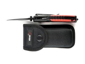 Складной нож Boker Plus Savior 1, сталь Sandvik 12С27, рукоять термопластик FRP, чёрно-красный