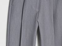 Брюки с ремнём, Серый