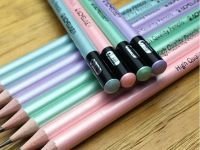 Карандаш чернографитный Acmeliae HB, круглый, корпус перламутровый