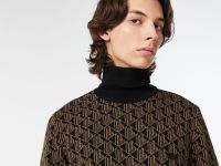 Мужской свитер Lacoste Contrast Collar Monogram