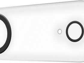 Защитное стекло Krutoff для объективов камеры Apple iPhone Air с чёрным ободком