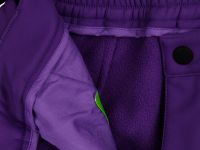 Брюки текстильные с полиуретановым покрытием для девочек