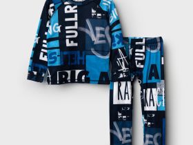 Термокомплект трикот. для мальчиков: фуфайка (футболка) с длин. рук, брюки для эпизод. использования