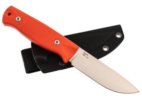 Нож Hot Knife Hoot, сталь D2, рукоять G10, оранжевый